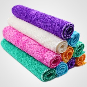 HH-0344 Promotional Bamboo Fiber Dish Towel With Logo