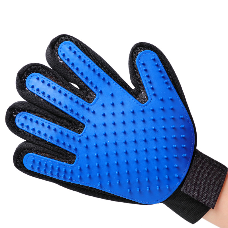 Promotional Pet Grooming Gloves logo