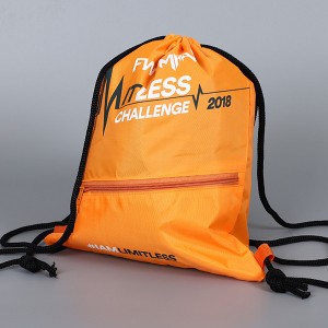 BT-0108 Promotional drawstring backpack with pocket