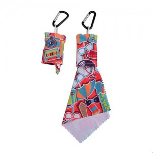 LO-0032 የማስተዋወቂያ የማይክሮፋይበር ማጽጃ ጨርቆች