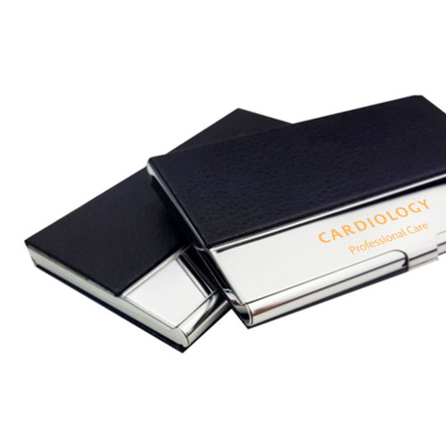 OS-0082 Promotiouns STAINLESS Stol Numm Kaartehalter