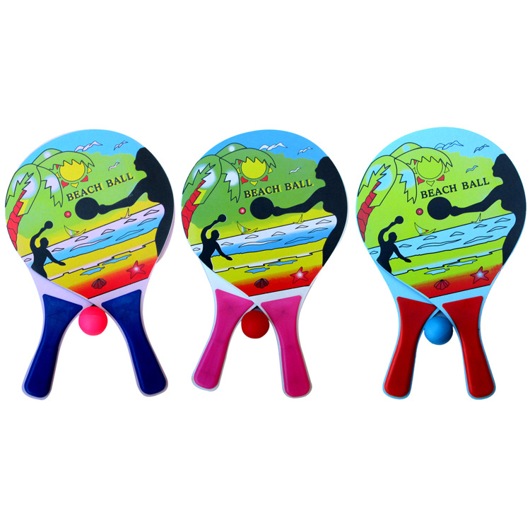 Promotional paddle beach rackets