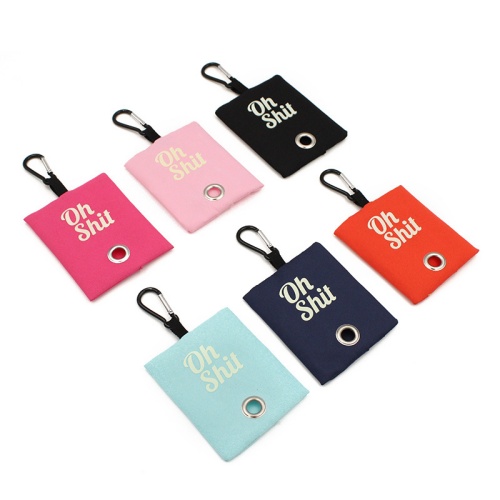 Promotional waste bag dispenser for pets
