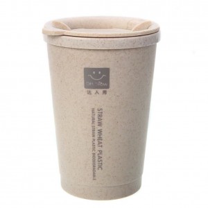 Branded Wheat Biodegradable Coffee Mug