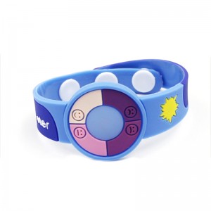 HP-0436 UV tester bands with logo
