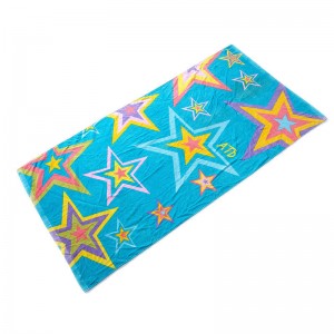 LO-0114 Branded Terry Cotton Beach Towels