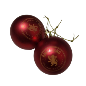 HH-0134 Ball Natal promosi 6cm