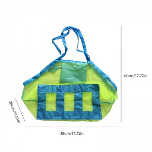 Best Price on China Fashion Promotional Larger Capacity Mesh Tote Beach Bag