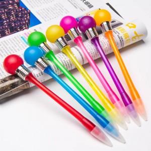 OS-0129 Custom Led Flashing Bulb Pen