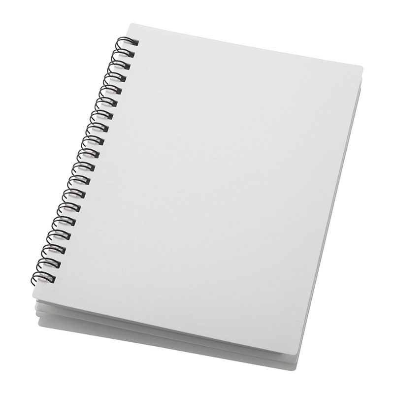 a6 wire cardboard notebook