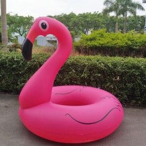 2019 wholesale price China Inflatable Flamingo Ring Toss Games with 6 Rings for Kids and Adults Pool Toys Party Favors Flamingo Water Ring Toss Game