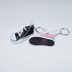 HH-0444 Promotional Mini Canvas Shoes Keychain