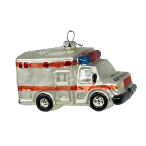 HH-0717 Promotional ambulance christmas ornaments