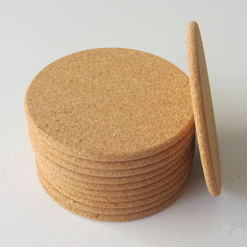 HH-0020 Cork Coasters med egendefinert logo