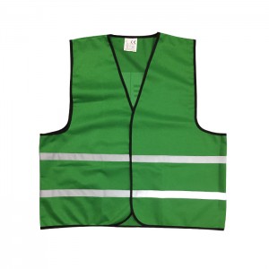 China Wholesale China Custom Logo Polyster Safety Reflective Vest