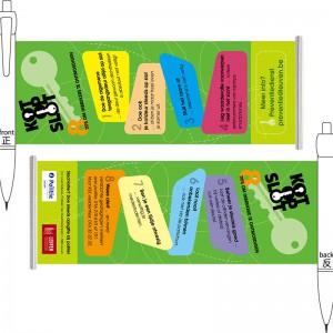 OS-0011 Custom Printed Banner pens