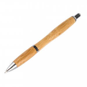 Bolígrafos de clic de bambú OS-0210