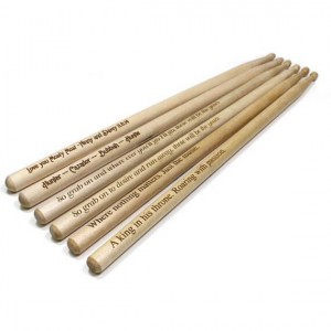 TN-0031 Kundenspezifische Drumsticks aus Holz