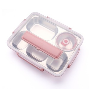HH-1046 custom stainless steel lunch boxes