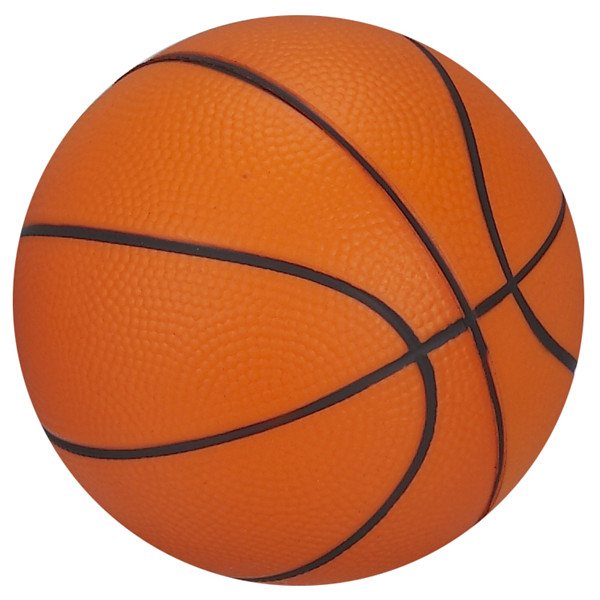 HP-0094 Promotional basketball shape stress balls