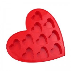 HH-0168 heart shaped ice cube tray