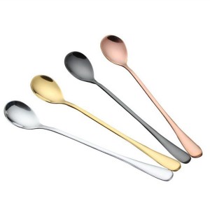 HH-1070 Custom Stainless Steel Long Handle Coffee Spoon