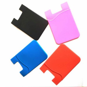 EI-0057 Silicone Mobile Phone Wallets