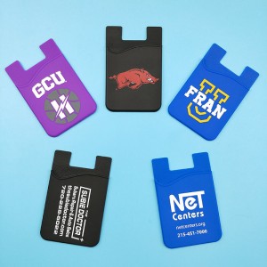 EI-0057 Silicone Mobile Phone Wallets