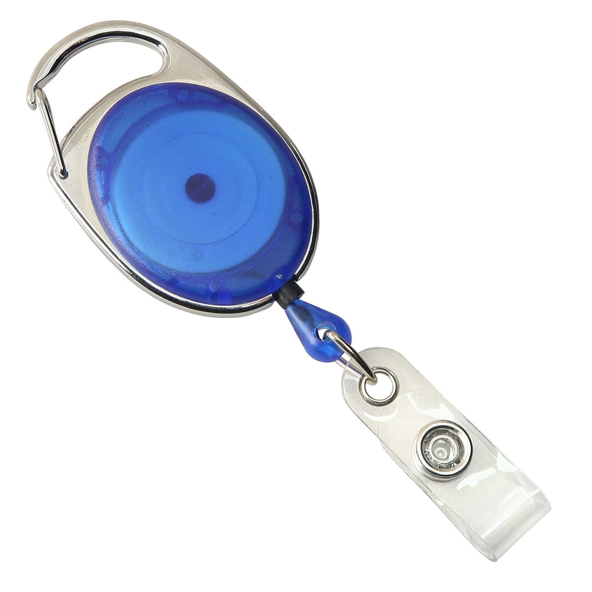 OS-0033 Custom carabiner oval badge reels Featured Image