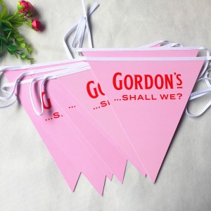 OS-0189 birthday paper pennant banners