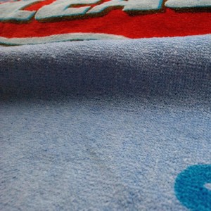 LO-0110 Bawełniane ręczniki plażowe z logo