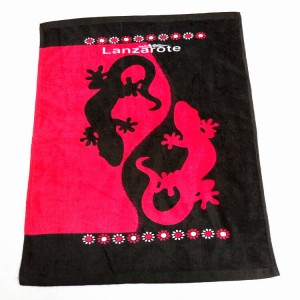 LO-0114 Yakagadzirwa Terry Cotton Beach Towels