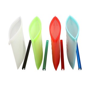 HH-0051 ការផ្សព្វផ្សាយស៊ីលីកុន zip seal ថង់ផ្ទុកអាហារ