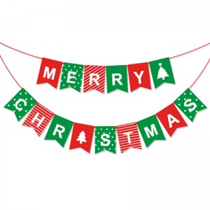 OS-0207 christmas paper hanging garland