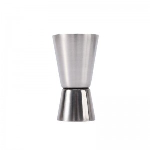 HH-0807 mmanya tụrụ jiggers nwere akara 20ml & 40ml