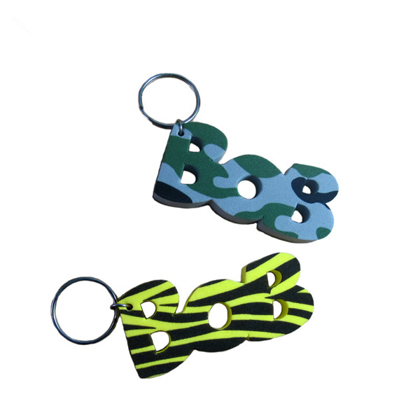 HH-0391 Custom shaped EVA key tags