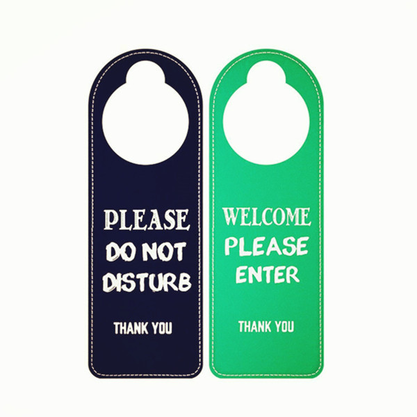 HH-0787 სარეკლამო ნიშნები „არ შეაწუხო კარის“ ნიშნები