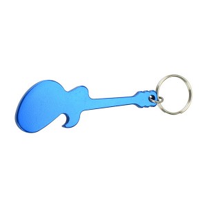 HH-1015 Promotional guitar shaped bottle opener keychains