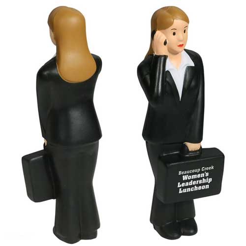 HP-0138 Promotional business woman stress balls