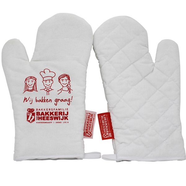 HH-0338 custom cotton oven mitts