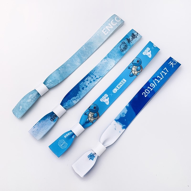 HP-0066 Promotional Disposable Cloth Wristbands