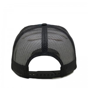 AC-0053 personalized flat bill snapback hats with mesh back