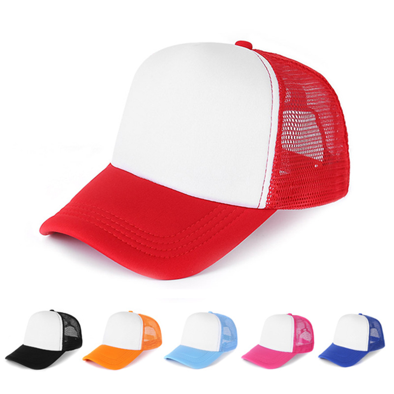 AC-0016 custom foam mesh trucker caps – 5panels