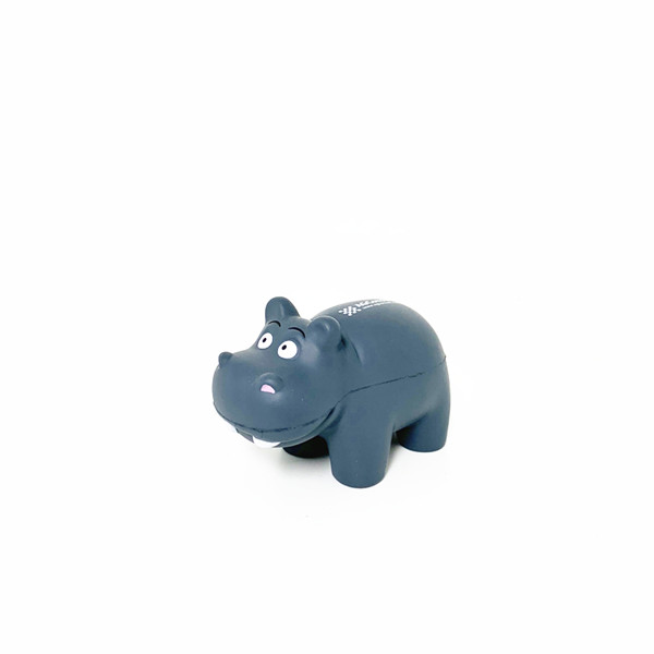 custom hippo shaped stress