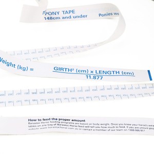 HH-0379 Custom horse weight measure tapes