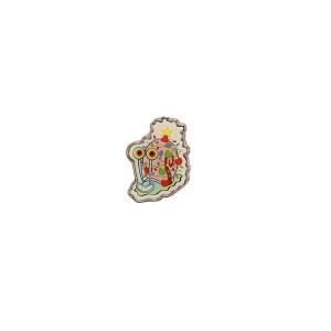 OS-0341 ដុំពក epoxy dome lapel pins