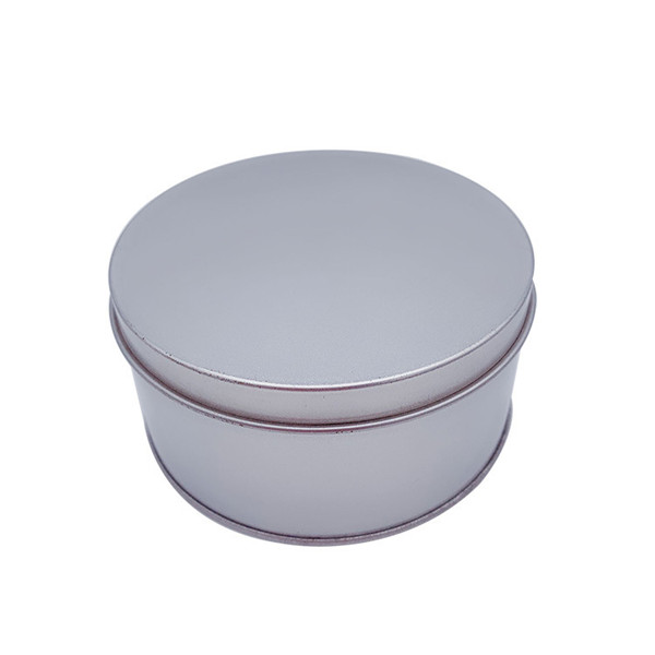 HH-0528 Custom round shape metal tin boxes