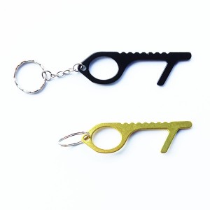 HH-0149 Custom non touch door opener keychains