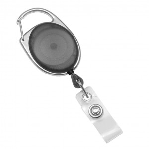 OS-0033 Custom carabiner oval badge reels