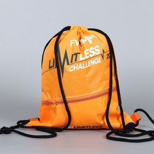 BT-0108 Promotional drawstring backpack with pocket